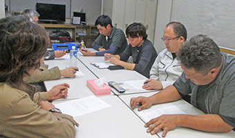 月に１回の労働安全委員会の実施